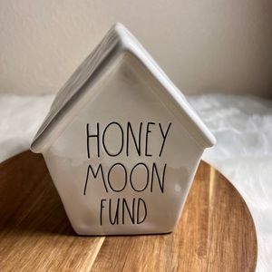 Rae Dunn Honey Moon Fund Bank NWOT